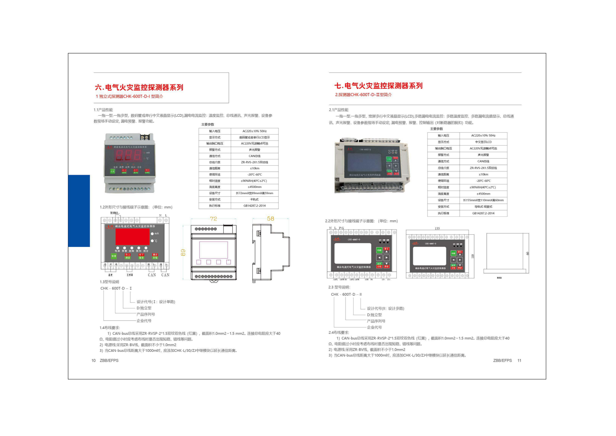CHK-600T-_型獨立式探測器